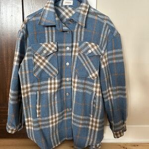 Cherish flannel shacket